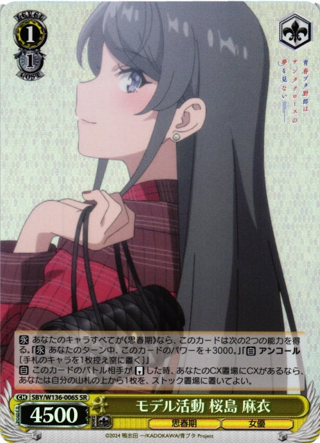 Model Mai Sakurajima