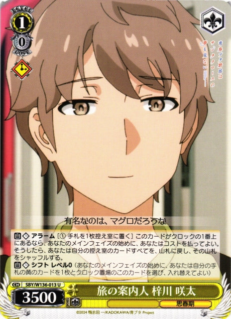 Travel guide: Sakuta Azusagawa