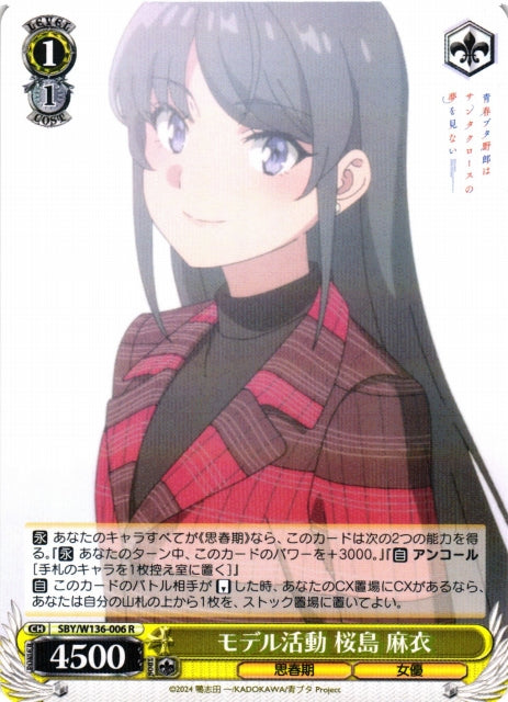 Model Mai Sakurajima