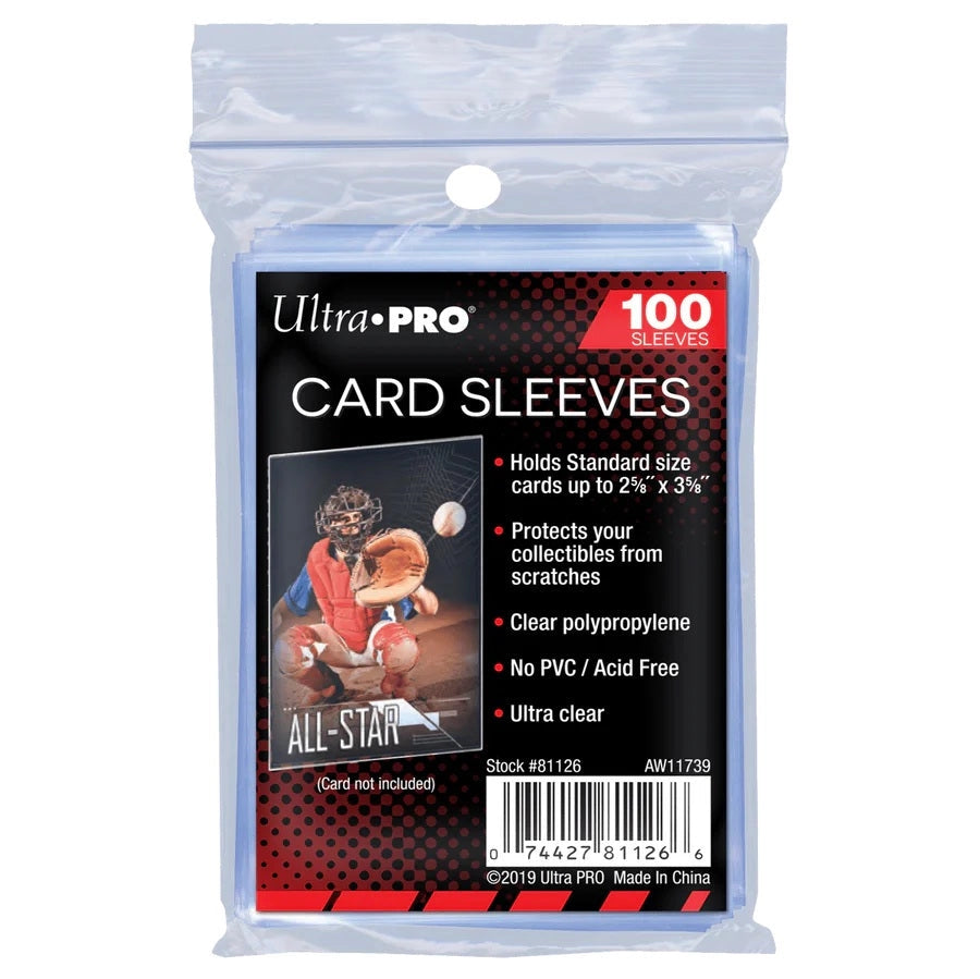 Ultra Pro - Penny Sleeves 2.5" X 3.5" Clear 100 Pcs