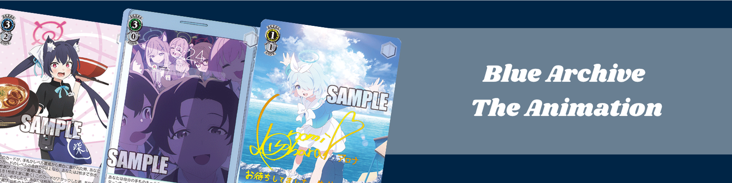 Weiss Schwarz - Blue Archive The Animation Card Singles