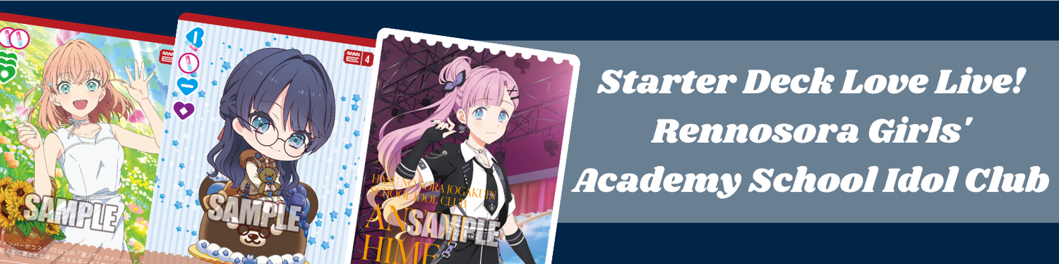 Love Live! - Starter Deck Love Live! Rennosora Girls' Academy School Idol Club Card Singles