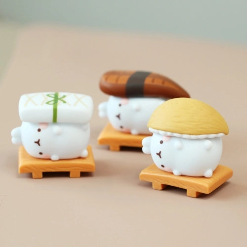 Molang's Sushi Shop Random Figure Deco Toy