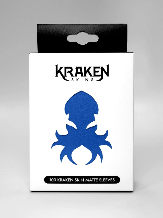 Kraken Skins - Ultramarine Blue Matte Sleeves
