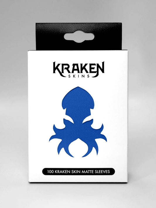 Kraken Skins - Ultramarine Blue Matte Sleeves