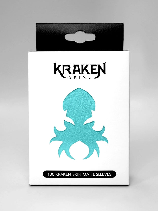 Kraken Skins - Bright Turquoise Matte Sleeves