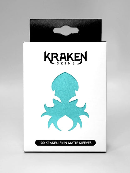 Kraken Skins - Bright Turquoise Matte Sleeves