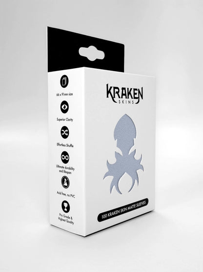 Kraken Skins - Slate Gray Matte Sleeves