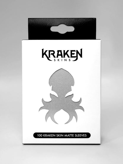 Kraken Skins - Antique Silver Matte Sleeves