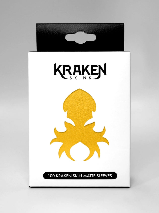 Kraken Skins - Dandelion Yellow Matte Sleeves