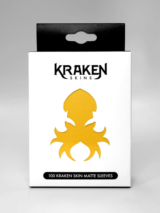 Kraken Skins - Dandelion Yellow Matte Sleeves