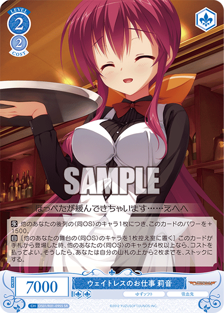 Waitress' Job Rion