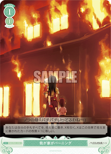 My house is burning