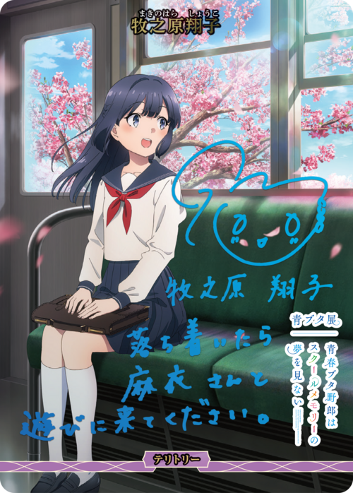 Seishun Buta Yarou Does Not Dream of an Outing Sister / Shoko Makinohara
