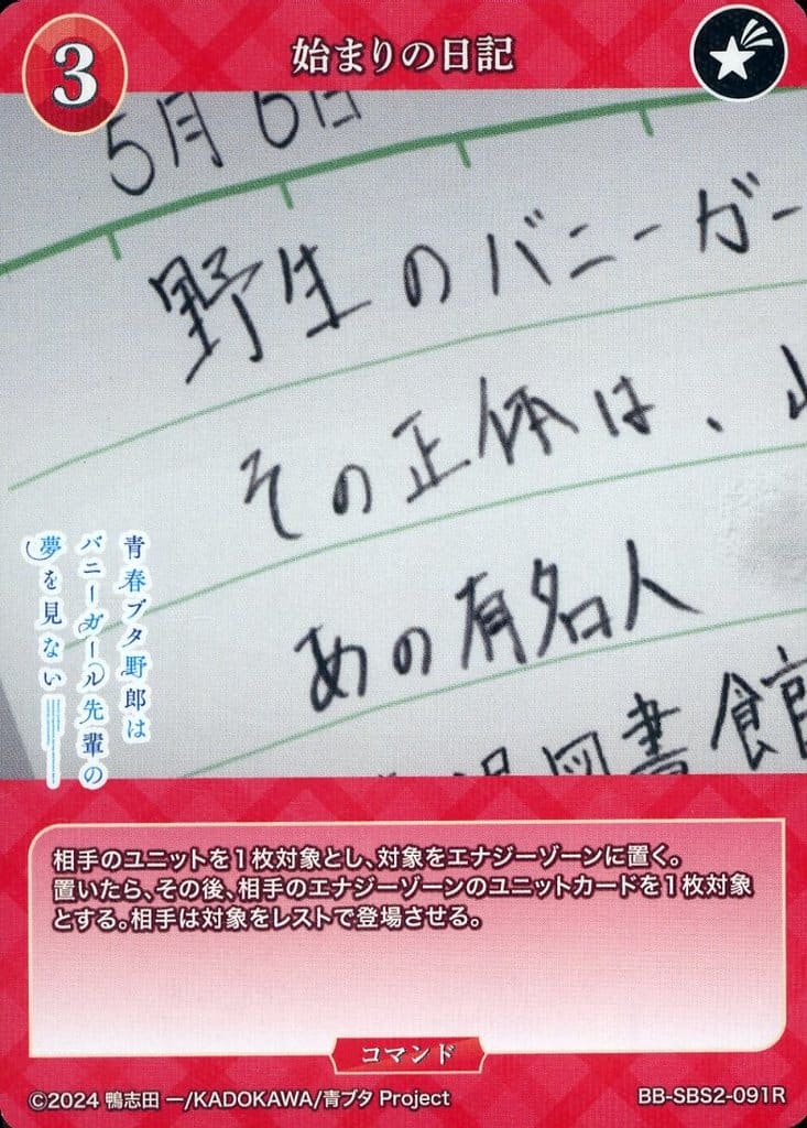 Diary of the Beginning