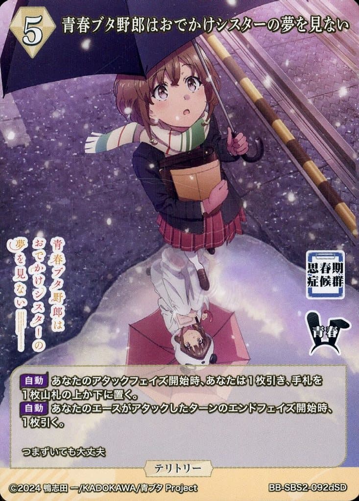 Seishun Buta Yarou Does Not Dream of an Outing Sister / Shoko Makinohara