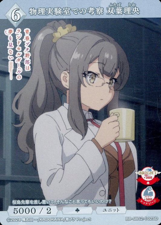 Considerations in the Physics Laboratory by Rio Futaba