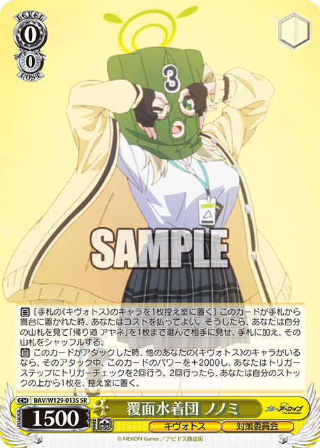 Masked Swimsuit Group Nonomi