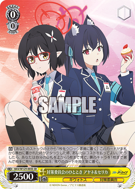 A Moment with the Task Force: Ayane & Celica