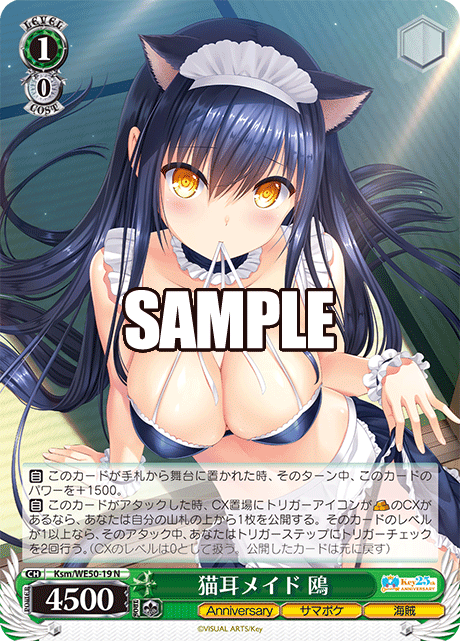 Cat-eared maid Kamome