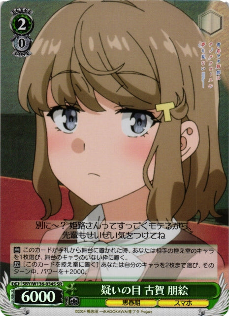 Suspicious Eyes - Tomoe Koga