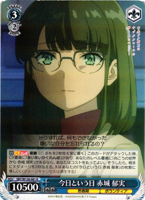 Today, Akagi Ikumi