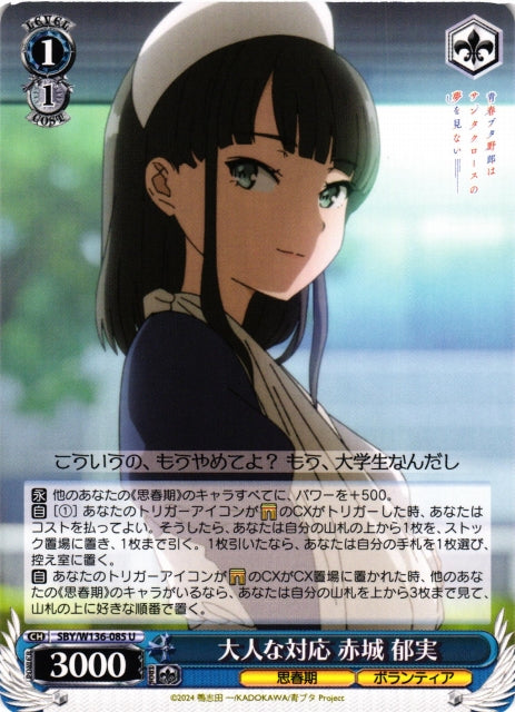 A mature response from Ikumi Akagi