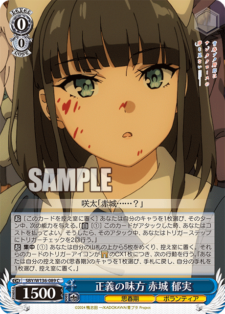 Akagi Ikumi, the champion of justice