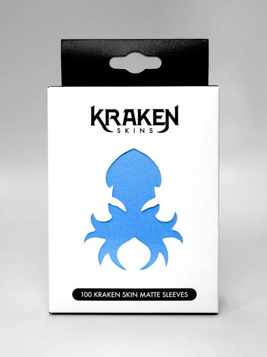 Kraken Skins - Azure Matte Sleeves