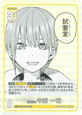 Waiting for your turn Nakano Ichika