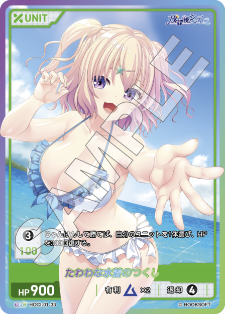 A beautiful woman in a revealing swimsuit.