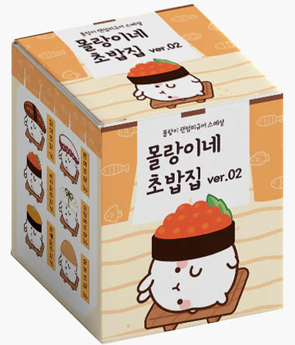 Molang's Sushi Shop Random Figure Deco Toy