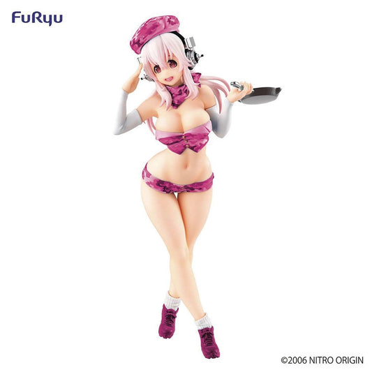 Bicute Bunnies - Super Sonico (Military Pink Ver.) Figure