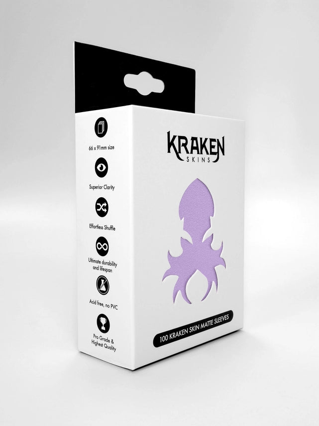 Kraken Skins - Lavender Matte Sleeves