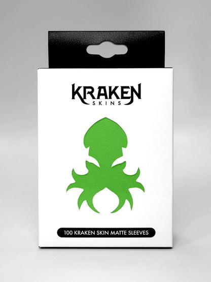 Kraken Skins - Parakeet Green Matte Sleeves