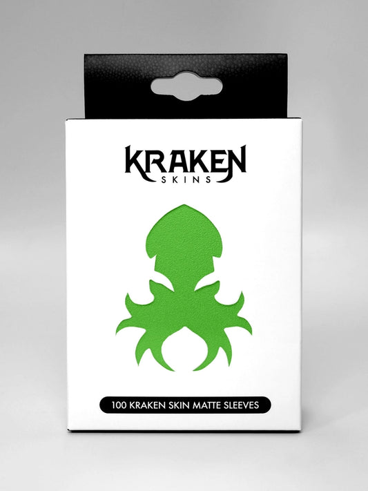 Kraken Skins - Parakeet Green Matte Sleeves