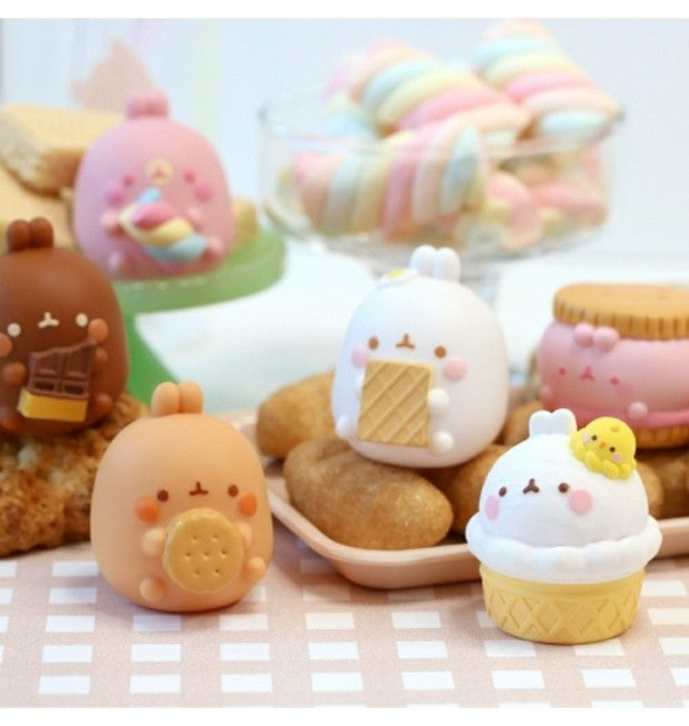 Molang Snack Time Theme Random Figure Box