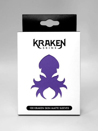Kraken Skins - Emperor Purple Matte Sleeves