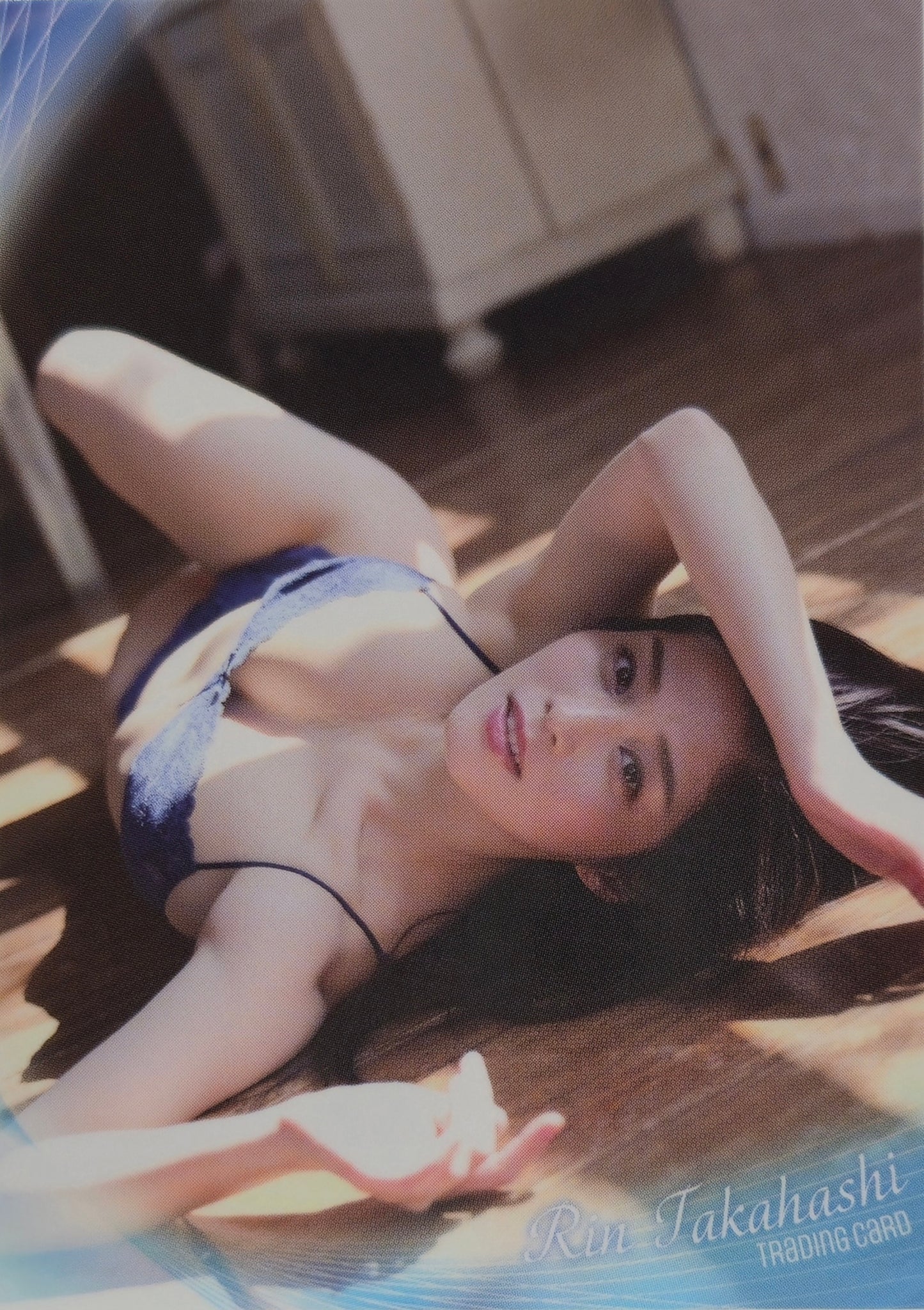 Rin Takahashi - Blue Lingerie
