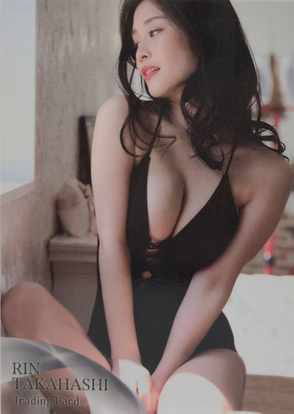 Rin Takahashi - Black Bikini